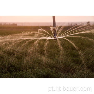 sistema rebocável de irrigação de pivô central